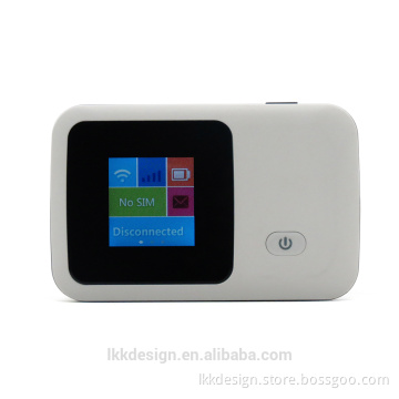 Dual Sim Router Portable Pocket Wifi 4G Lte Mobile Hopspot TFT 1.44Inch LCD Screen Modem